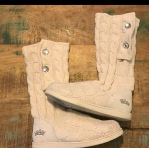 Juicy Couture knit boots